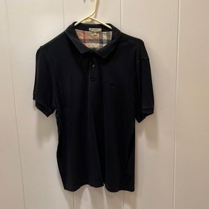 Burberry London polo, size L, black